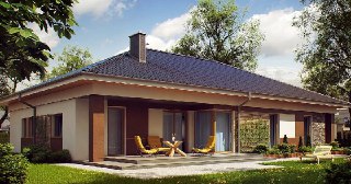 Строительство одноэтажных домов Климовск цена от 23690 руб. м2
