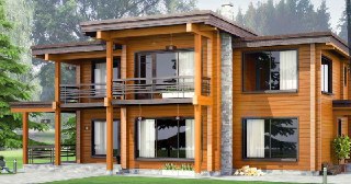 Строительство загородных домов Климовск цена от 12875 руб. м2