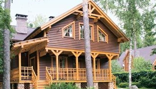 Строительство двухэтажного деревянного дома в Климовске - Строй-Клс от 133900 рублей