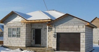 Одноэтажные дома из пеноблоков под ключ в Климовске - от 133900 рублей